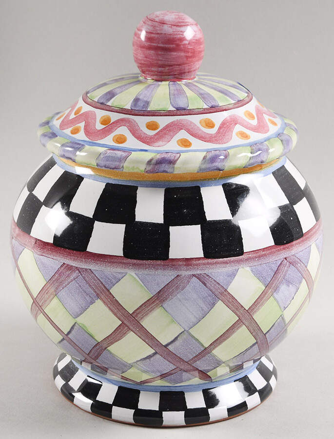 Piccadilly Small Canister & Lid by MacKenzie-Childs-1