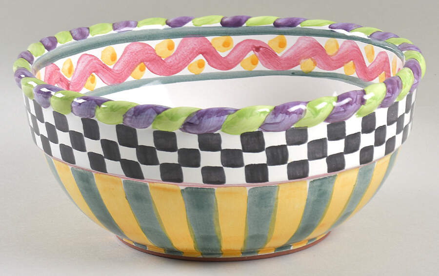 Piccadilly 9" Mixing Bowl by MacKenzie-Childs-1