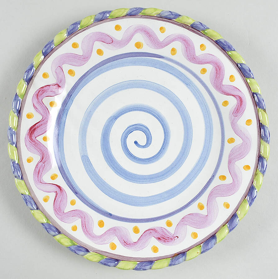 Piccadilly Dinner Plate by MacKenzie-Childs-1