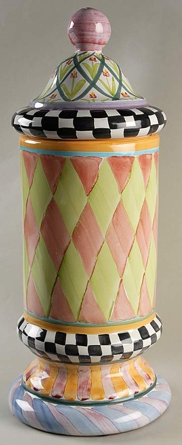 Piccadilly Pasta Jar & Lid by MacKenzie-Childs-1
