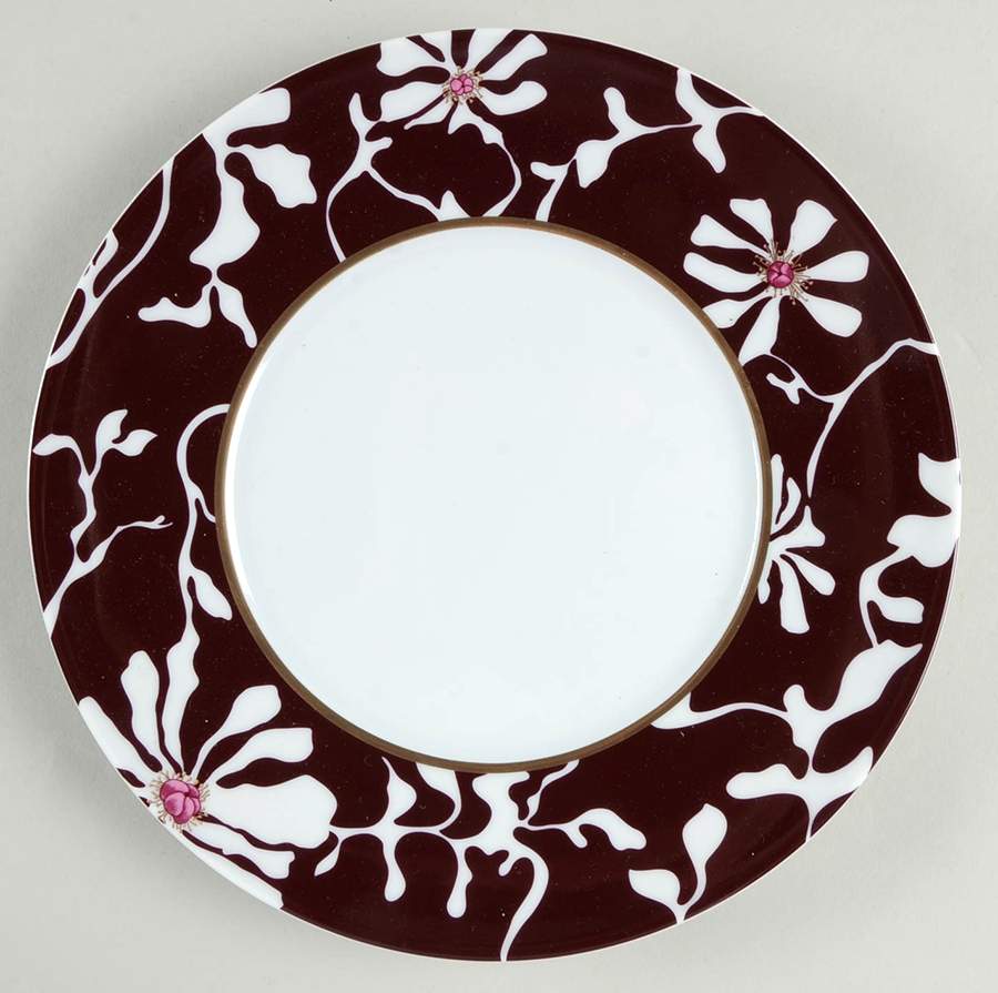 La Nuit Salad/Dessert Plate by Medard de Noblat-1
