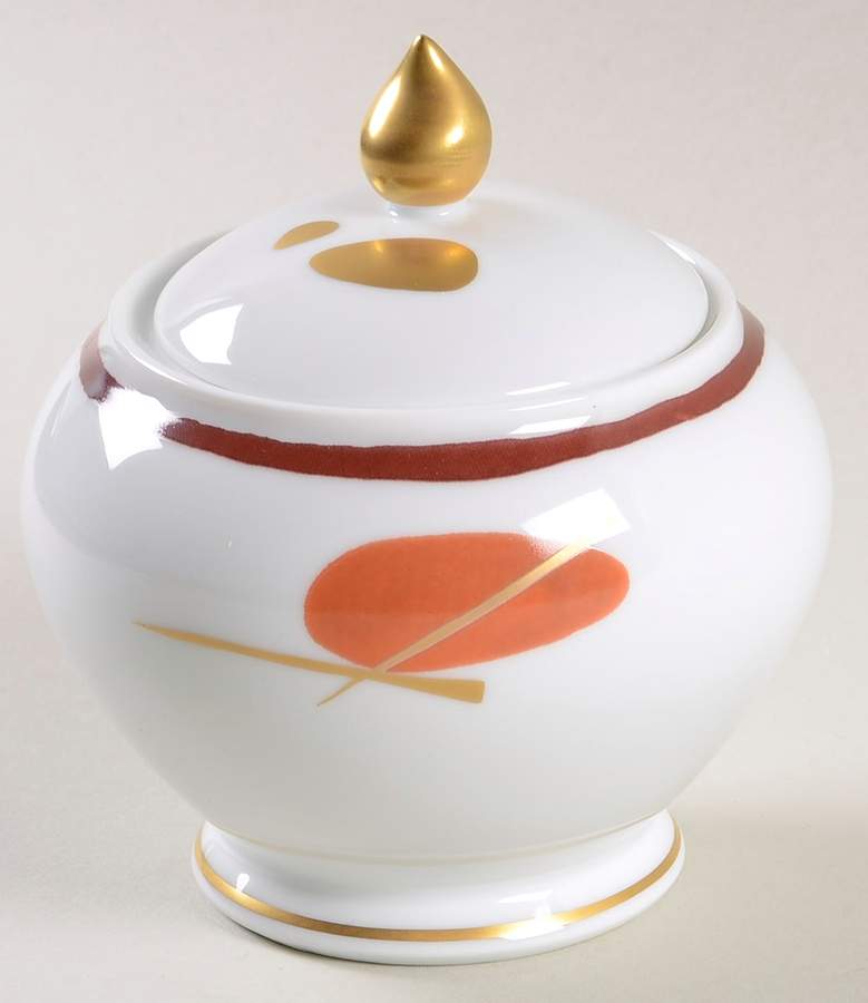 Voyage Immobile Sugar Bowl & Lid by Medard de Noblat-1