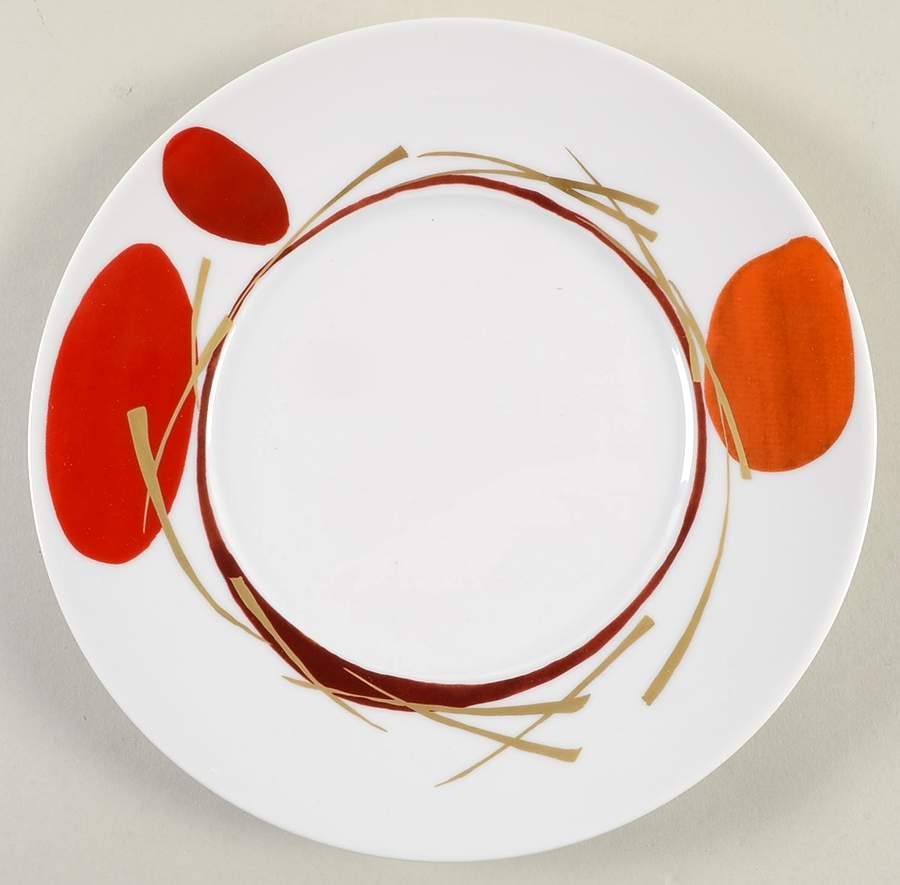 Voyage Immobile Salad/Dessert Plate by Medard de Noblat-1