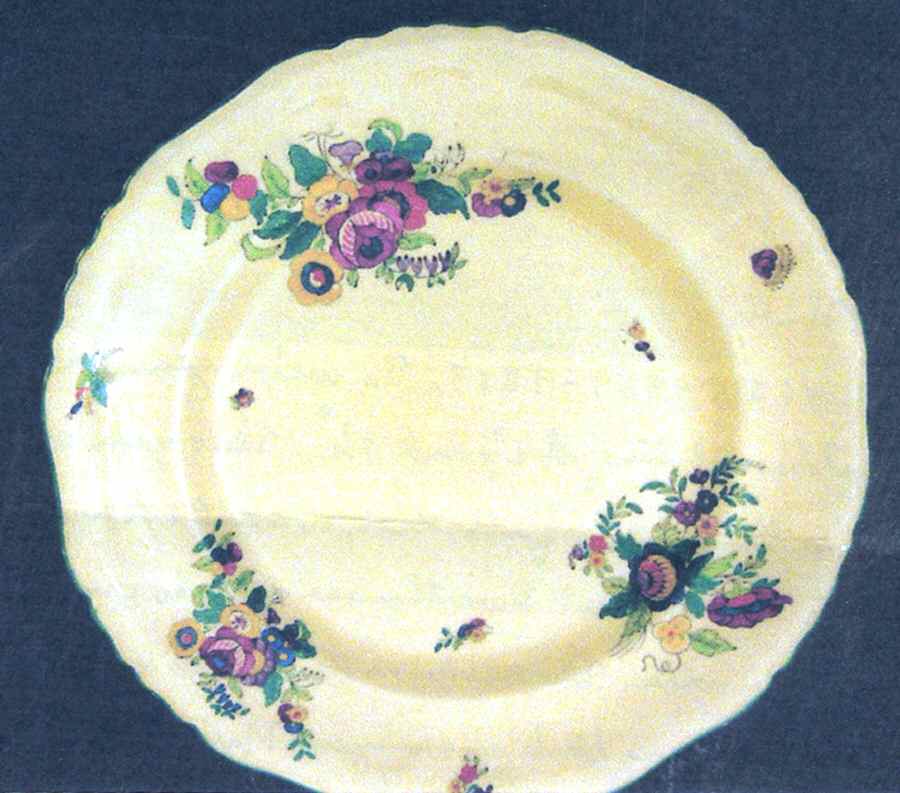 Minuet Dinner Plate by Mason's-1