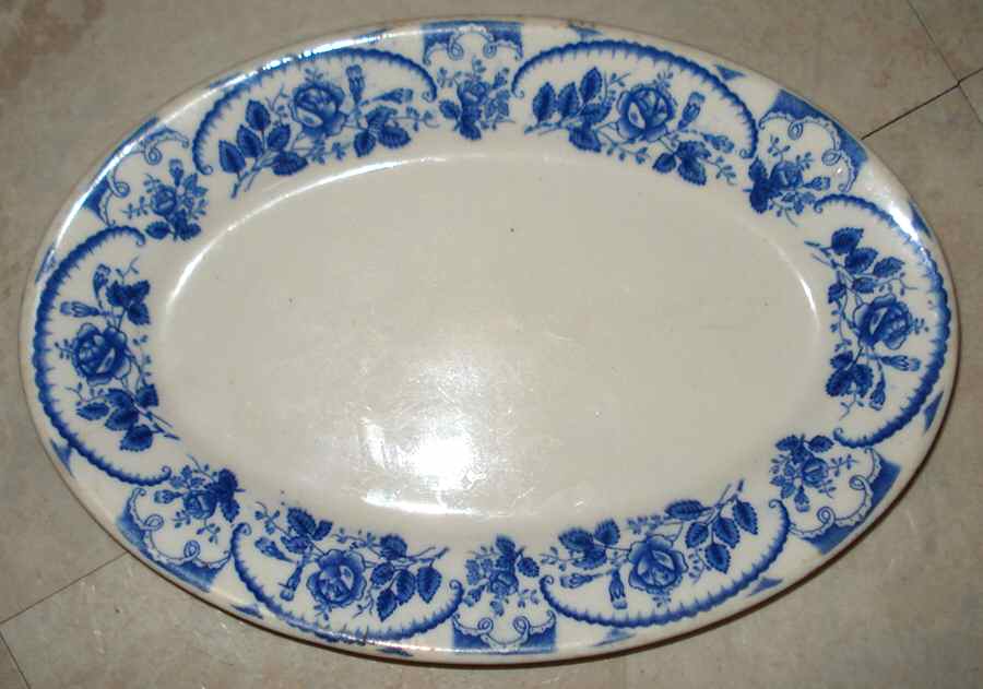 MCN48 14" Oval Serving Platter by McNicol-1