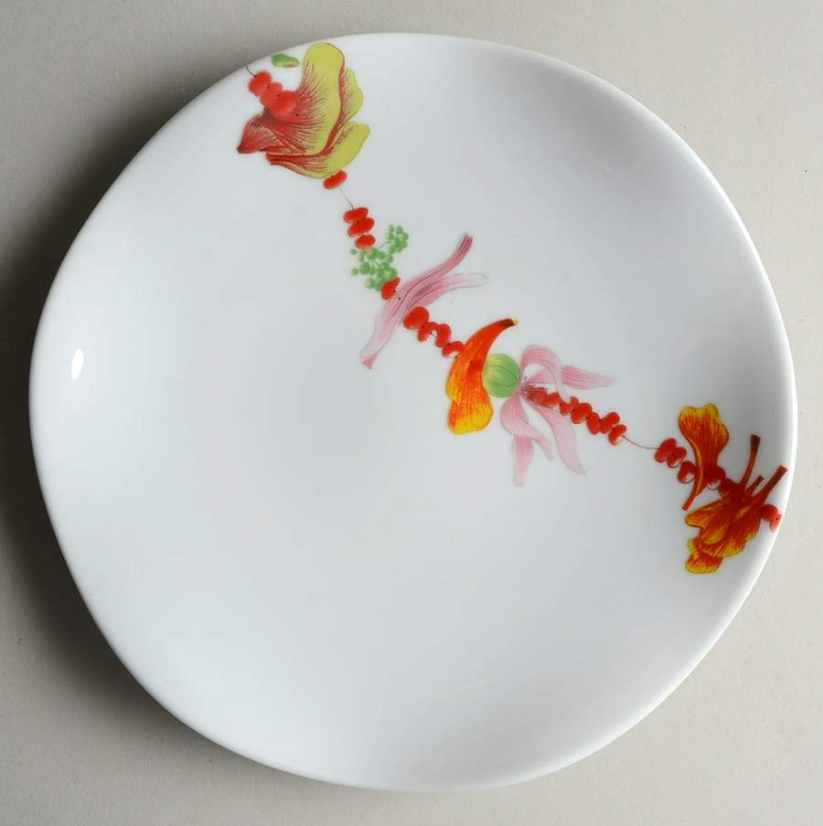 Fidji Salad/Dessert Plate by Medard de Noblat-1