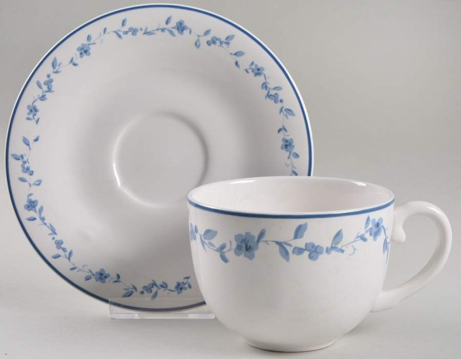 MTW15 Flat Cup & Saucer Set by Martha Stewart-1