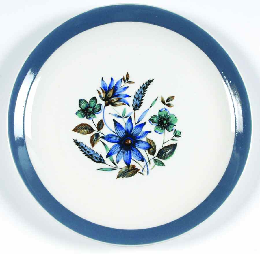 Country Side (Floral) Bread & Butter Plate by Myott Staffordshire-1