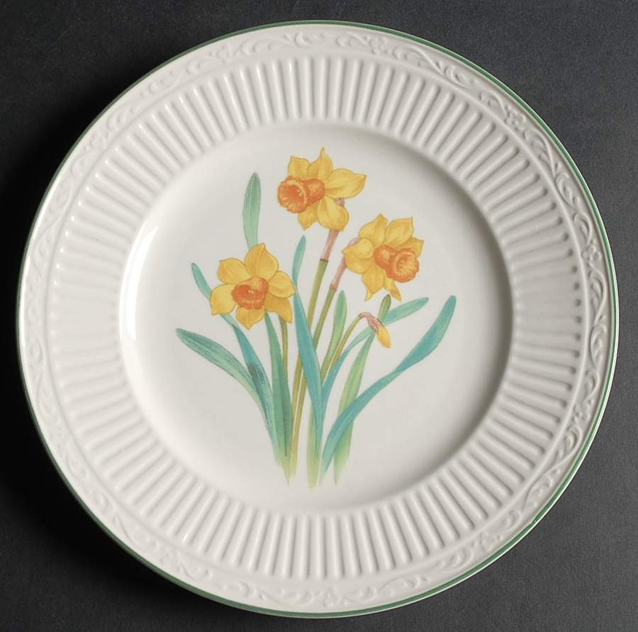 Italian Countryside (Floral) Salad Plate by Mikasa-1