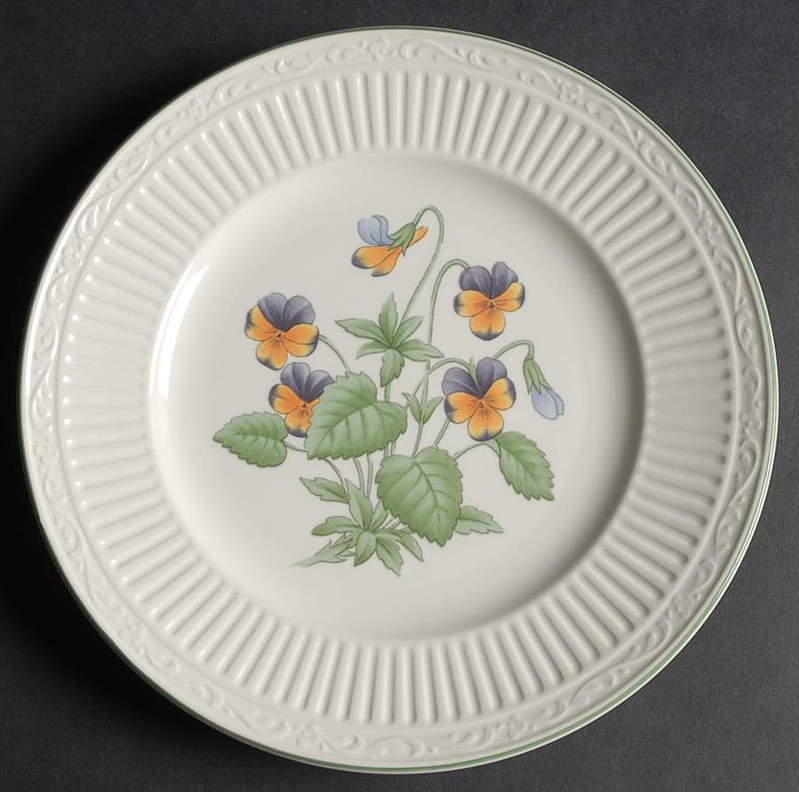 Italian Countryside (Floral) Salad Plate by Mikasa-1