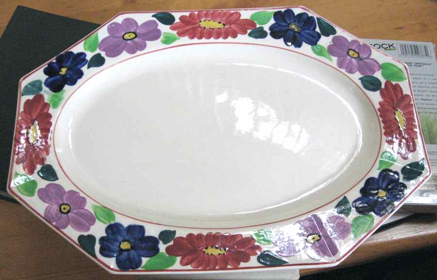 MYO122 14" Oval Serving Platter by Myott Staffordshire-1