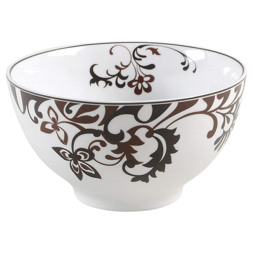Chocolate Swirl Soup/Cereal Bowl by Mikasa-1
