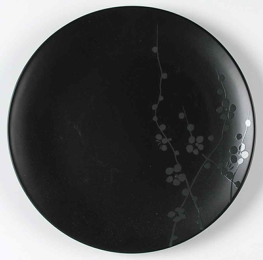 Midnight Silhouette Dinner Plate by Mikasa-1