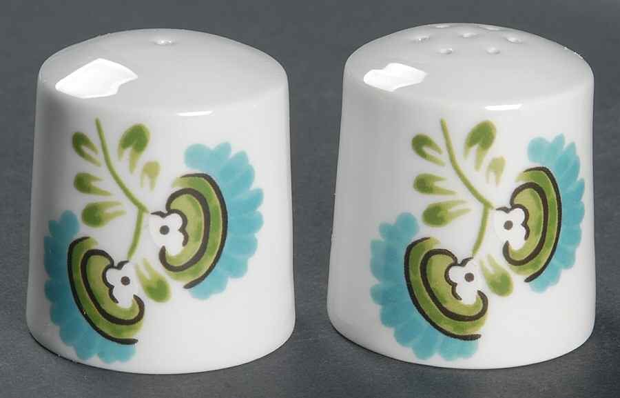 Vintage Botanica Salt & Pepper Set by Mikasa-1