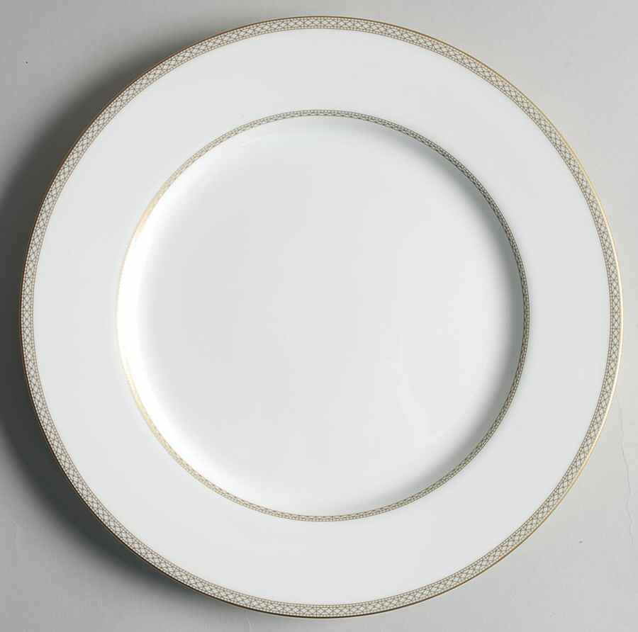 Riverside Park Gold Dinner Plate by Mikasa-1