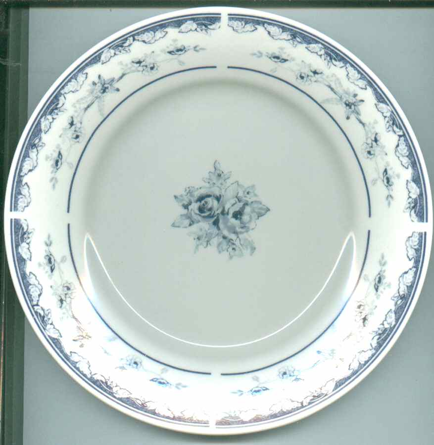 Victoria in Blue Salad Plate by Majesticware-1