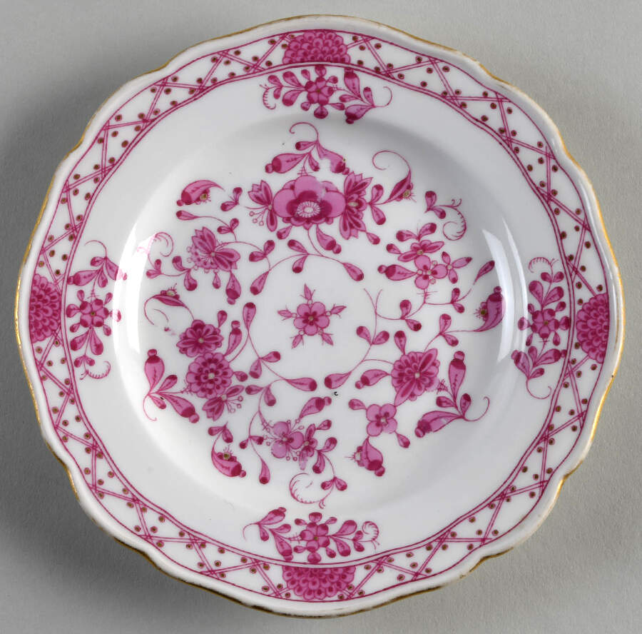 Indian Bread & Butter Plate by Meissen (Germany)-1