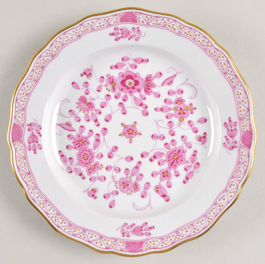 Indian Salad Plate by Meissen (Germany)-1