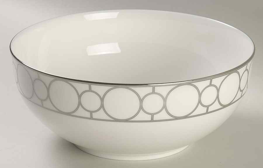 Platinum Links 8" Round Vegetable Bowl by Mikasa-1