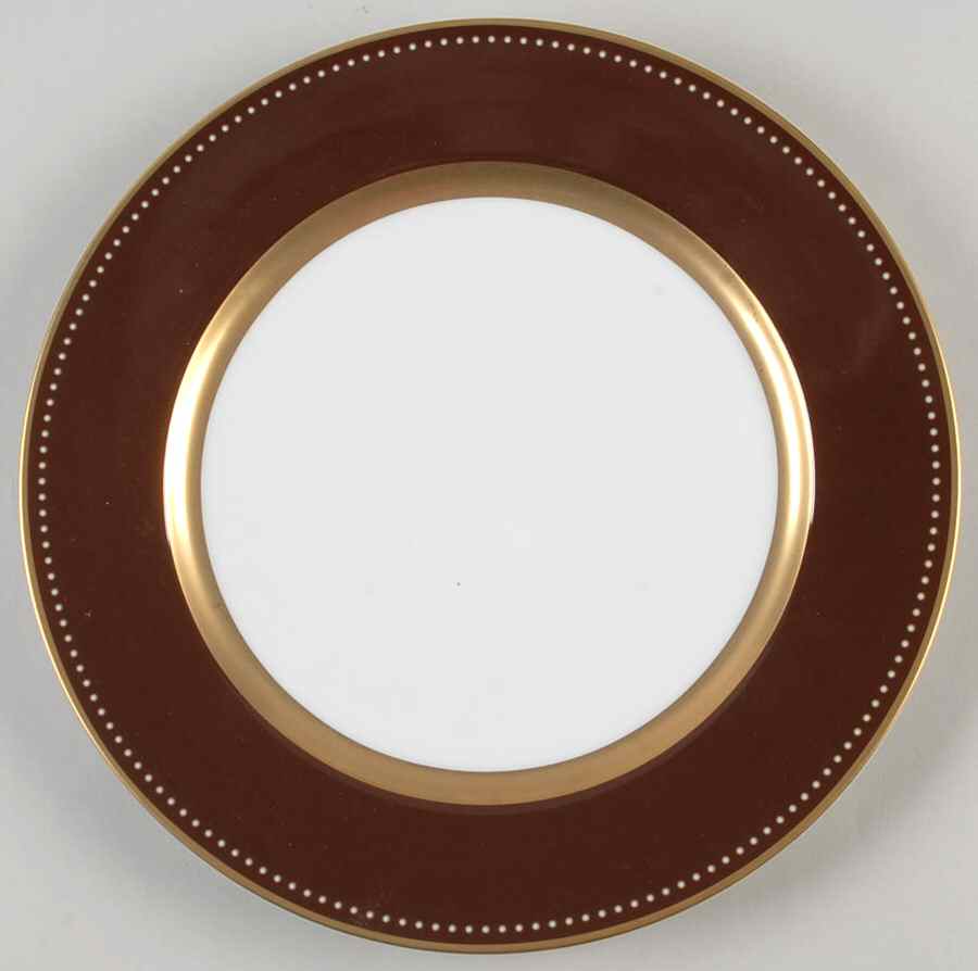 Carolina Chocolate Dinner Plate by Marc Blackwell-1