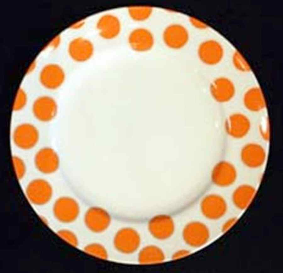 Dots Melon Dinner Plate by Marc Blackwell-1