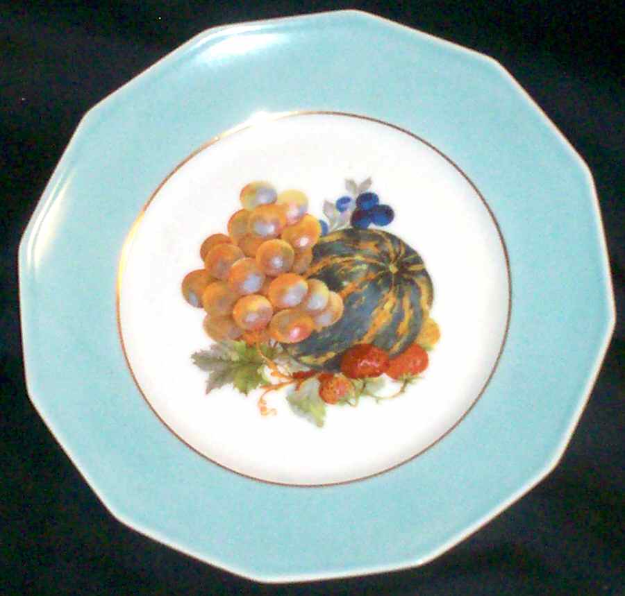 MRF10 Light Blue Salad Plate by Marks & Rosenfeld-1