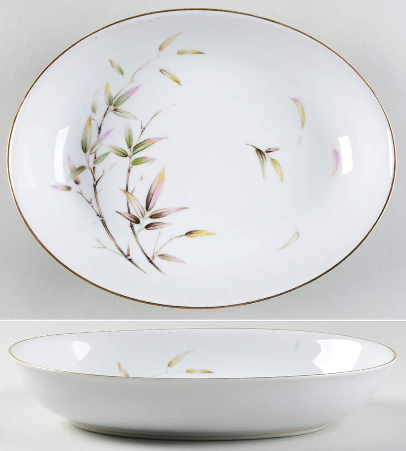 7709 10" Oval Vegetable Bowl by Modar-1