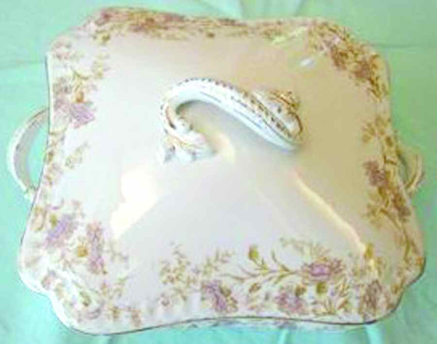 2168 Lid for Rectangular Vegetable by John Maddock & Sons-1