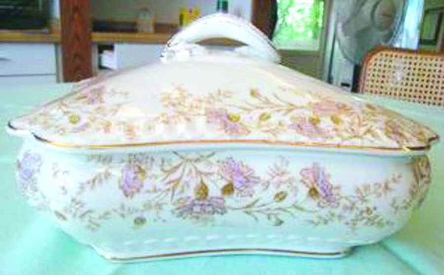 2168 Rectangular Covered Vegetable by John Maddock & Sons-1