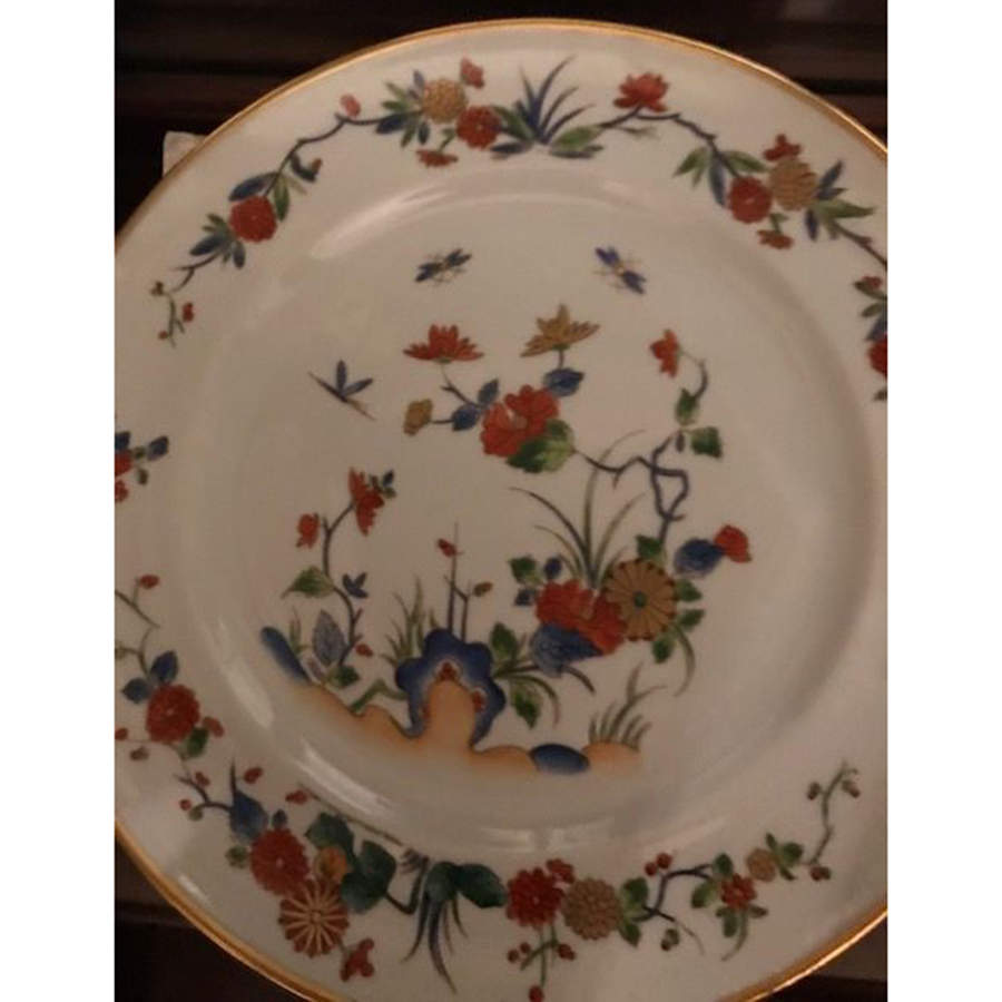 Rock Garden (White) Salad Plate by Mottahedeh-1