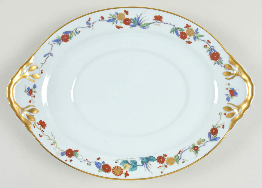 Rock Garden (White) Underplate for Tureen by Mottahedeh-1