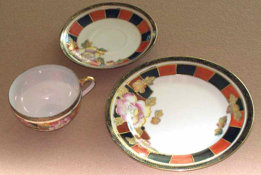MJ24 Flat Cup & Saucer Set by M Japan-1