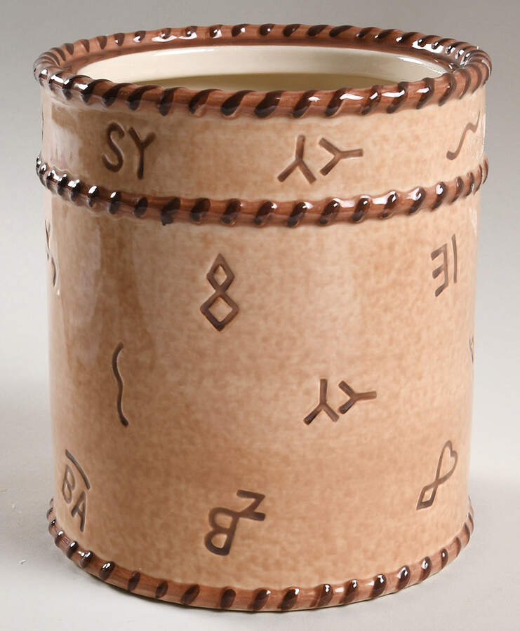 Branded Large Canister No Lid by Montana Lifestyles-1