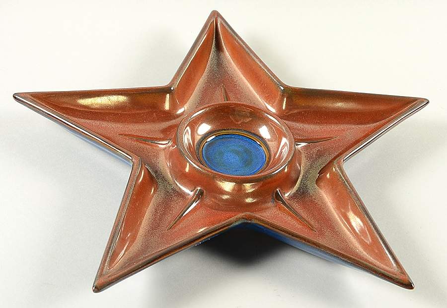 Iron Star 1 Piece Chip & Dip by Montana Lifestyles-1