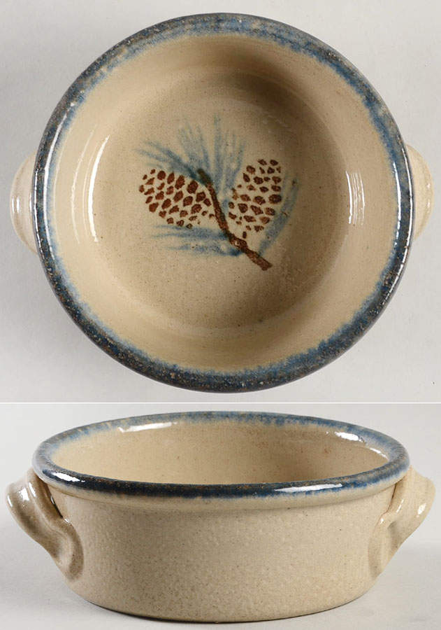 Pine Cone Chowder Bowl by Monroe Salt Works-1
