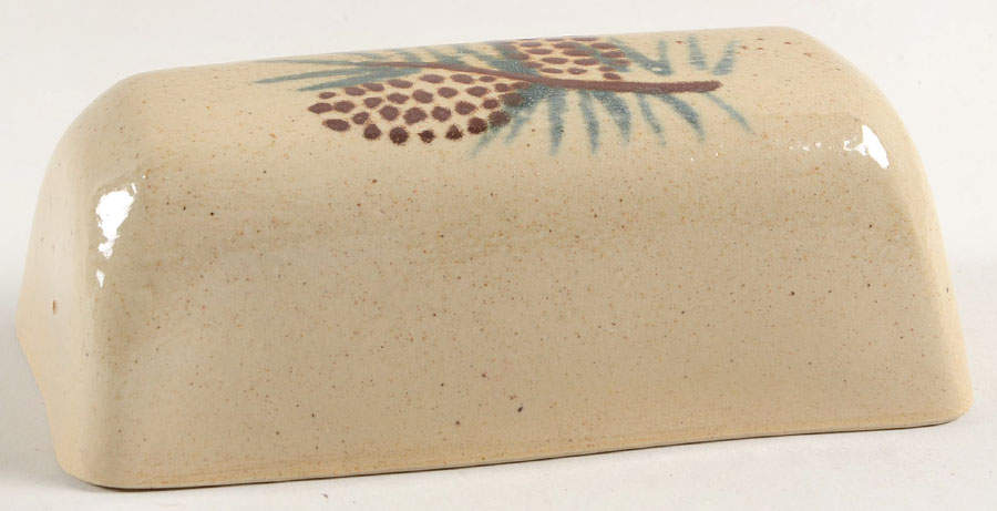 Pine Cone Lid for 1/4 Lb Butter by Monroe Salt Works-1