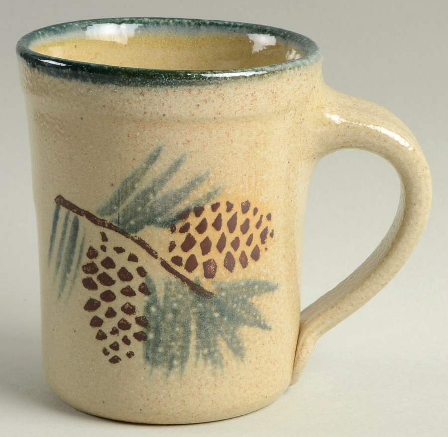 Pine Cone Mug by Monroe Salt Works-1