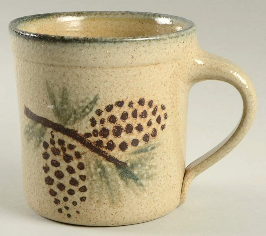 Pine Cone Mug by Monroe Salt Works-1