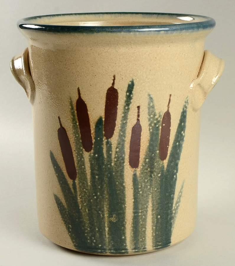 Cattail Medium Canister No Lid by Monroe Salt Works-1