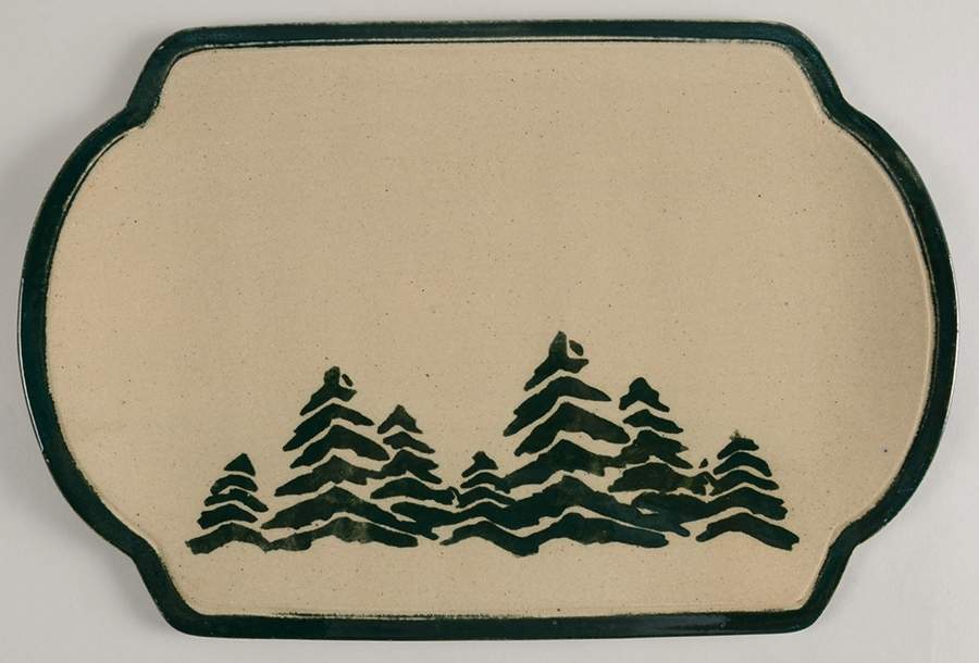 Pine Tree Cheese Tray by Monroe Salt Works-1
