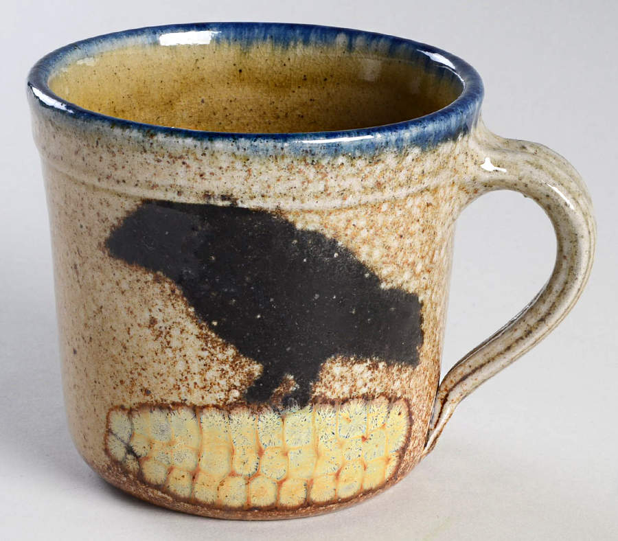 Crow Jumbo Mug by Monroe Salt Works-1