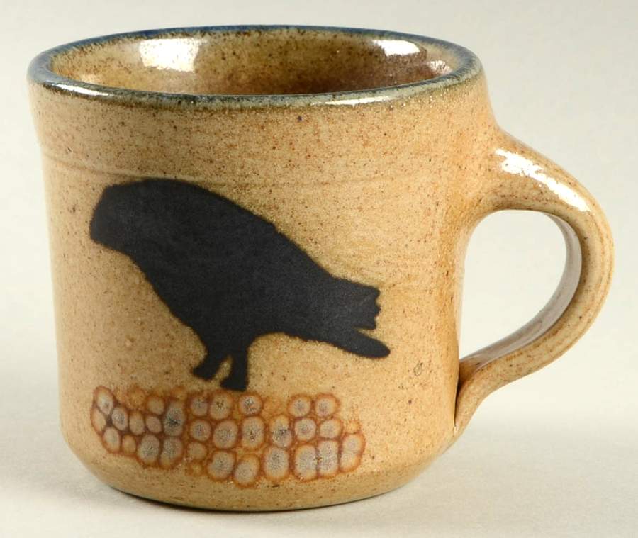Crow Mug by Monroe Salt Works-1