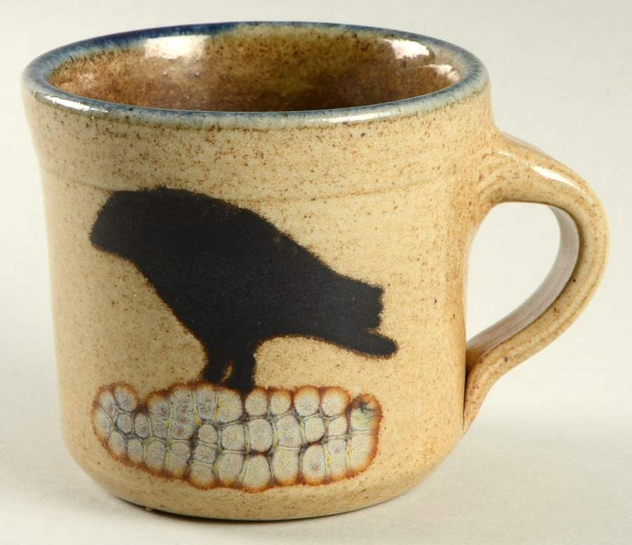 Crow Mug by Monroe Salt Works-1