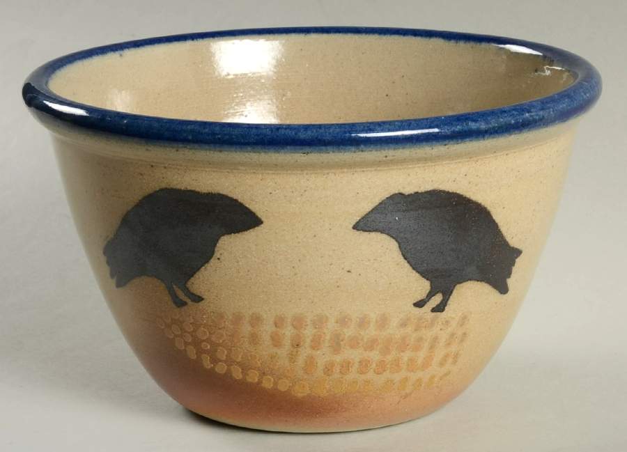 Crow 8" Mixing Bowl by Monroe Salt Works-1