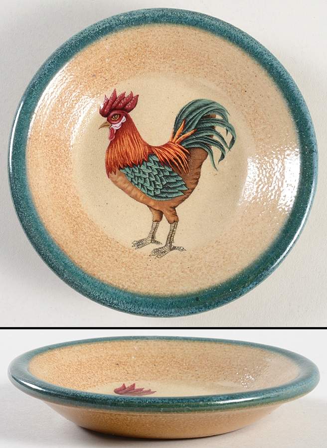 Rooster Condiment Dish by Monroe Salt Works-1