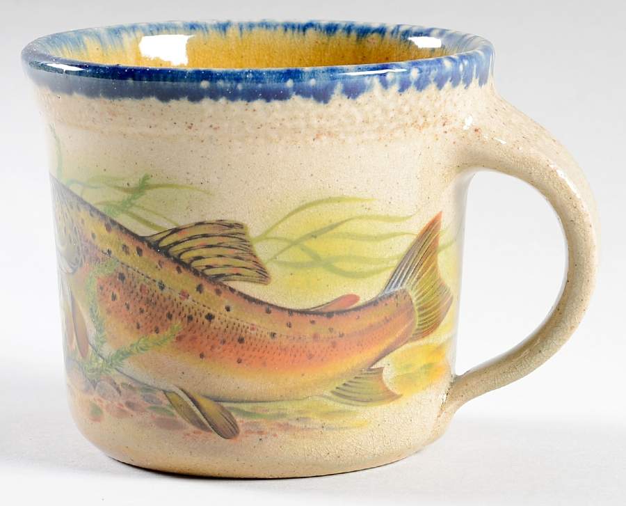 Trout Jumbo Mug by Monroe Salt Works-1