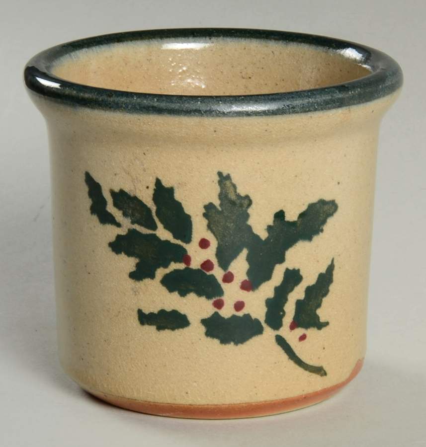 Holly 3" Cache Pot Candleholder by Monroe Salt Works-1