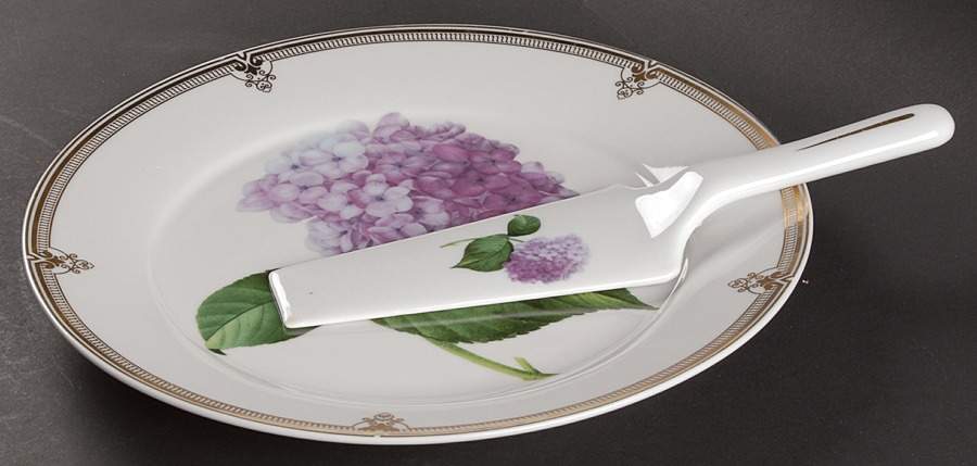 MNM1 Cake Plate & Server w/No Box by Madison & Max-1