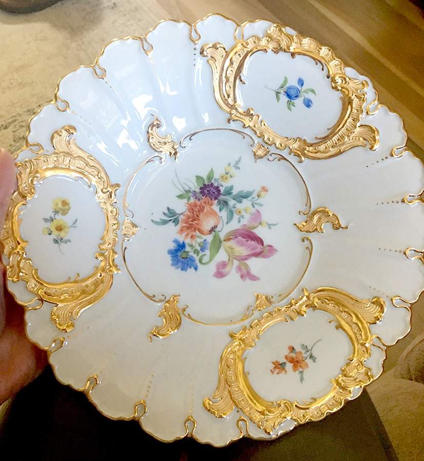 MSS157 Luncheon Plate by Meissen (Germany)-1