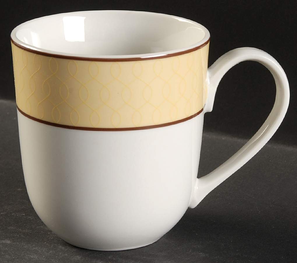 Yellow Twirl Mug by Martha Stewart-1